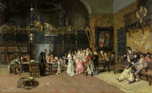 La Vicaría (1870). Mariano Fortuny y Marsal. Blog de Rafael Ramírez.