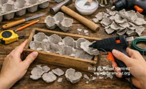 Paso 3. Crea el soporte del jardín. Blog de Rafael Ramírez.