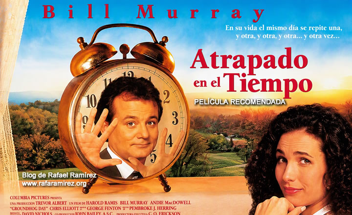 Atrapado en el tiempo (1993). Película recomendada. Blog de Rafael Ramírez.