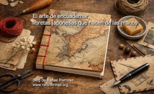 El arte de encuadernar: libretas japonesas que nacen de las manos. Blog de Rafael Ramírez.