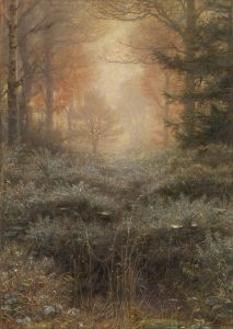 Dew-Drenched Furze (1889). John Everett Millais. Blog de Rafael Ramírez.