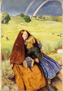 The Blind Girl (1854-1856). John Everett Millais. Blog de Rafael Ramírez.