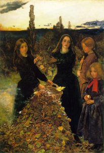 Autumn Leaves (1855-1856). John Everett Millais. Blog de Rafael Ramírez.
