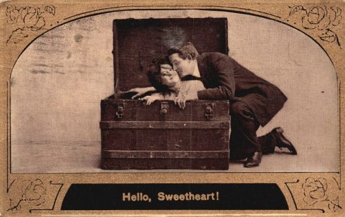 El tiempo detenido en un gesto de amor.