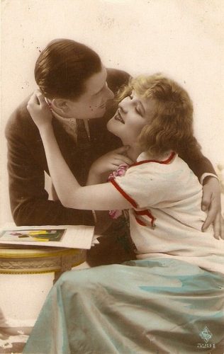 El tiempo detenido en un gesto de amor.