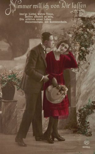El tiempo detenido en un gesto de amor.