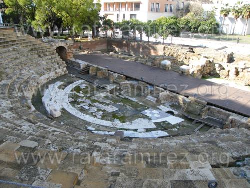 Teatro Romano de Málaga. Fotografía de Rafael Ramírez.