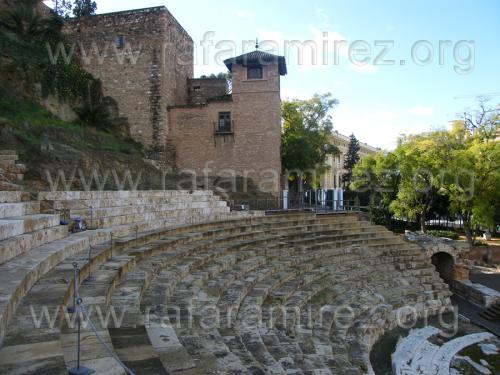 Teatro Romano y Alcazaba de Málaga. Fotografía de Rafael Ramírez.
