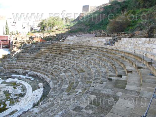 Teatro Romano de Málaga. Fotografía de Rafael Ramírez.