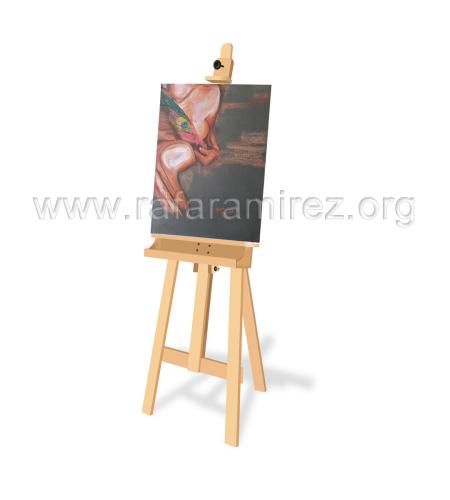 Inflexión pintura a pastel de Rafael Ramírez.