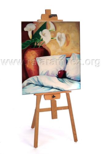 La manzana pintura de Rafael Ramírez.