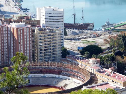 Málaga desde Gibralfaro. Fotografía de Rafael Ramírez.