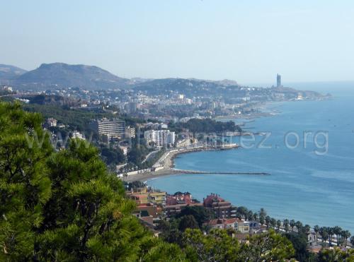 Málaga desde Gibralfaro. Fotografía de Rafael Ramírez.