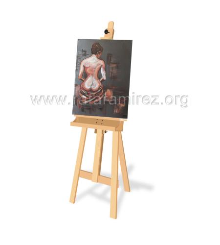 Mírame pintura a pastel de Rafael Ramírez.