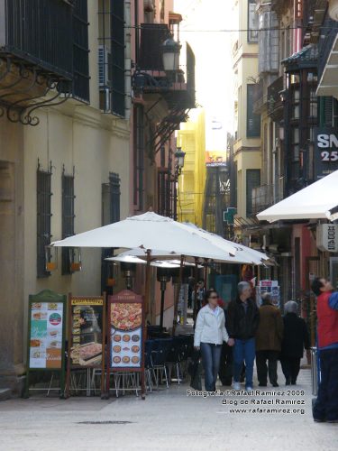 Calle Santa María. 