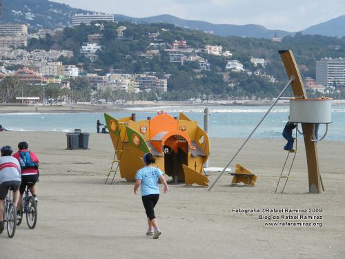 Playa de La Malagueta. 