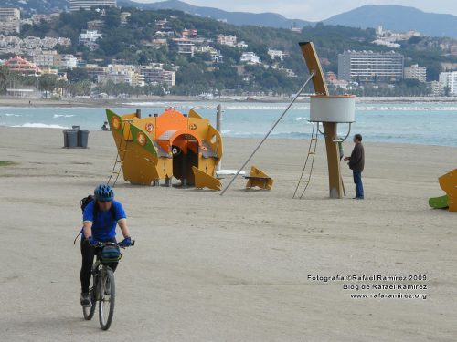 Playa de La Malagueta. 