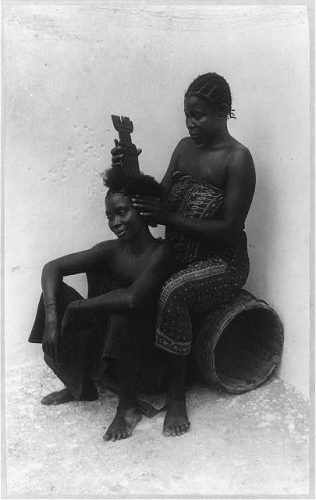 Mujeres swahilis, África. 
