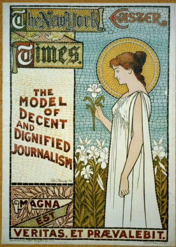 The New York Times. Pascua. El modelo de periodismo decente y digno / De Yongh. 
