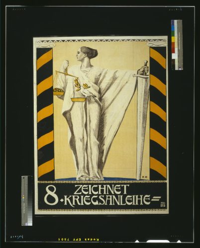 Zeichnet 8. Kriegsanleihe / R.K. 