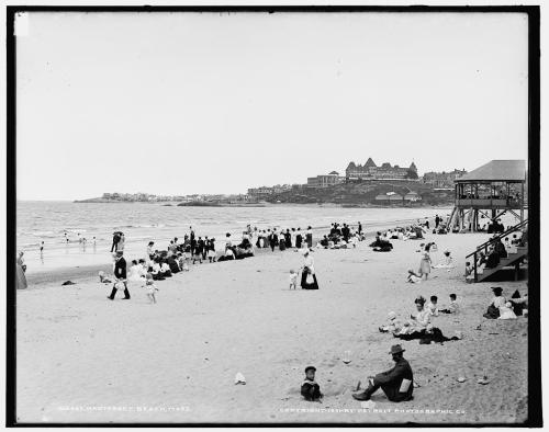 Playa de Nantasket, Massachusetts (1901).
