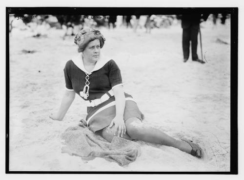 En Long Beach (1910).