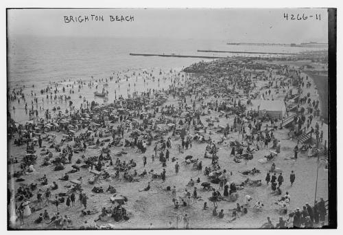 Playa de Brighton (1915).