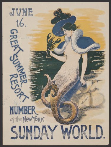 16 de junio. Gran número sobre centros turísticos de verano del New York Sunday World.