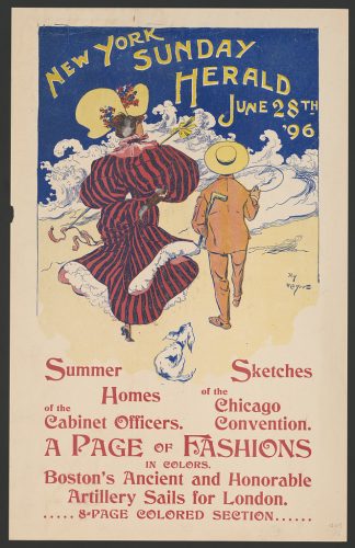 New York Sunday Herald, 28 de junio de 1896. 