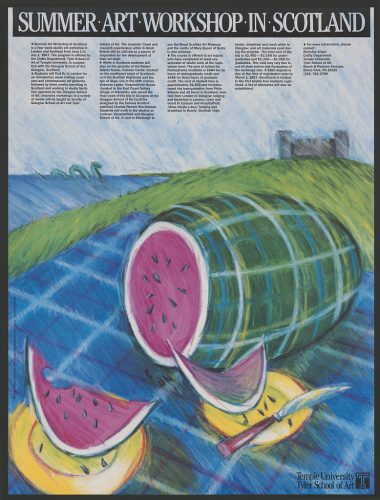 Taller de arte de verano en Escocia