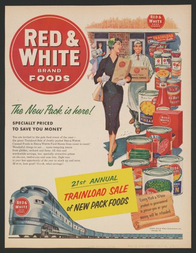 Productos de la marca Red & White. 