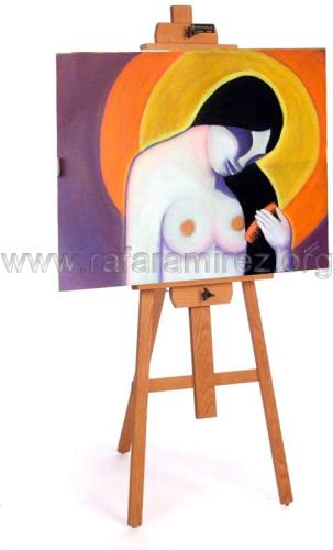 La Toilette pintura de Rafael Ramírez